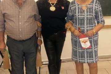 Alegría en El Roque Azucarero en la bienvenida a la Navidad (Foto TA)